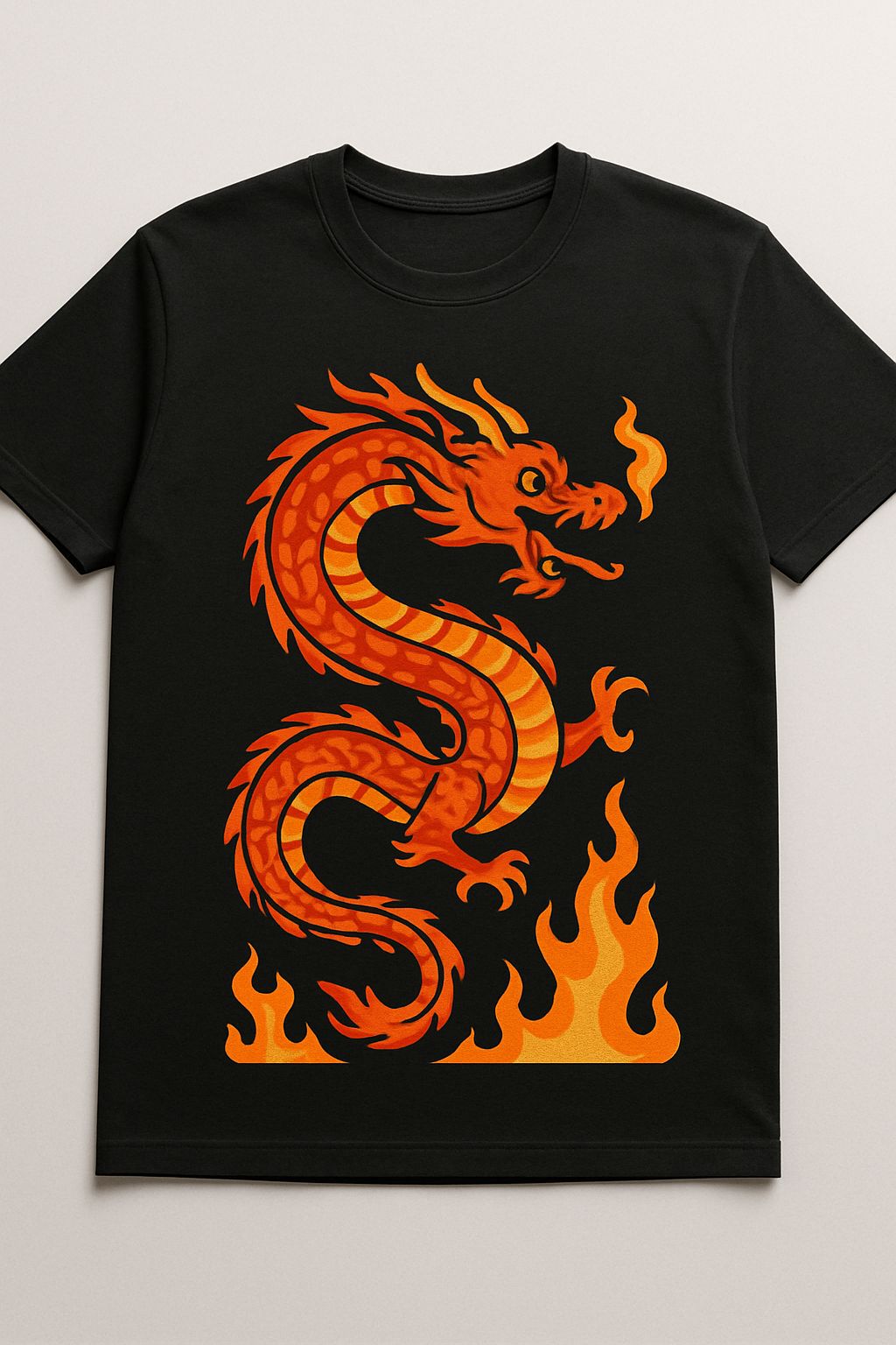 Blazing Dragon Fury Tee
