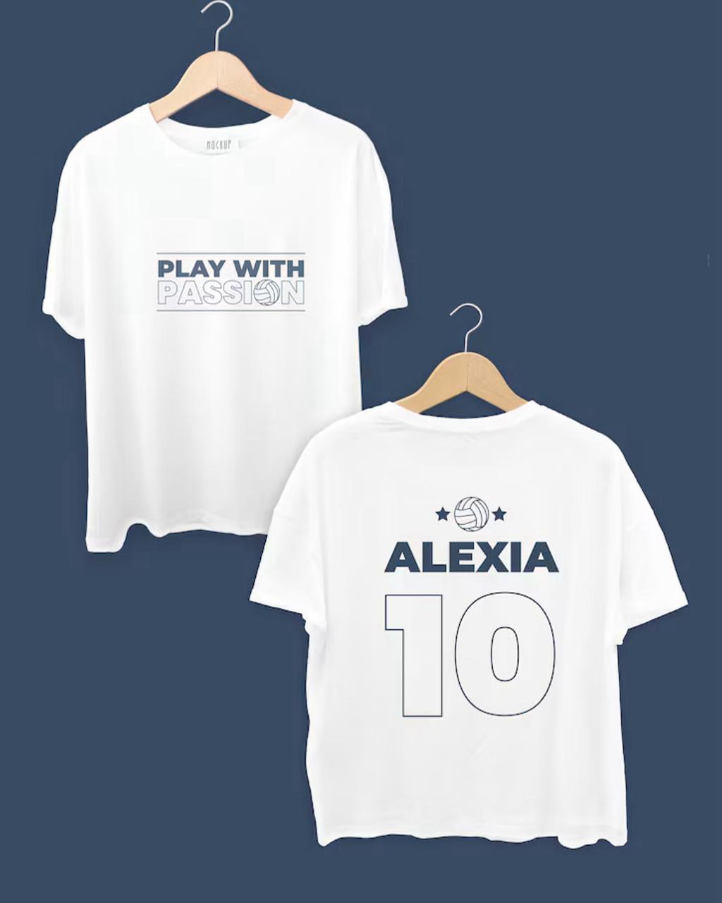 Alexia play with passion Tshirt