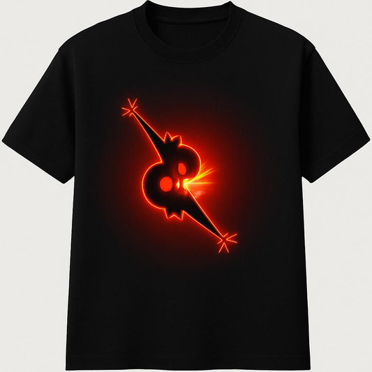 Inferno Skull Burst Graphic Tee