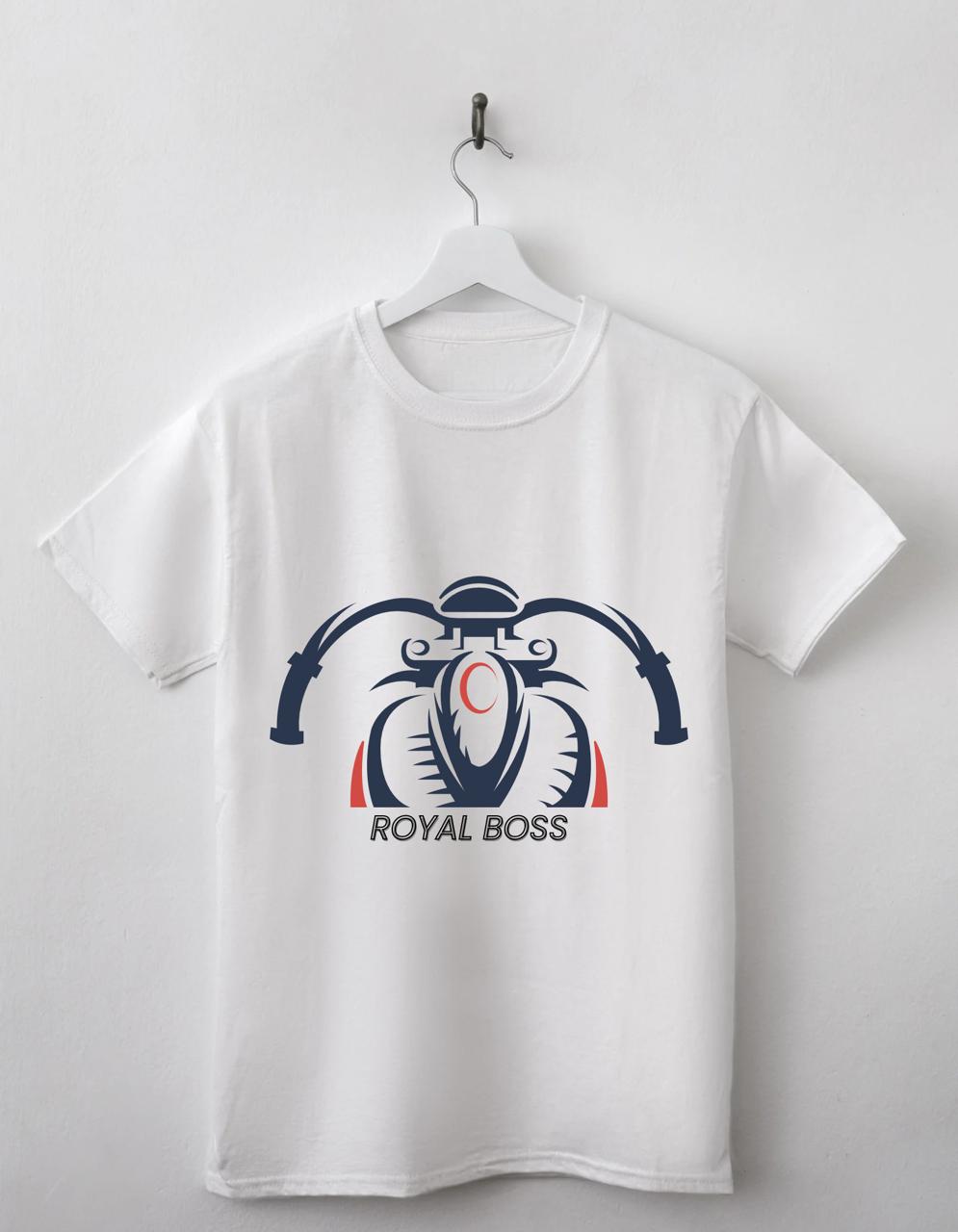 Royal Boss Biker T-Shirt